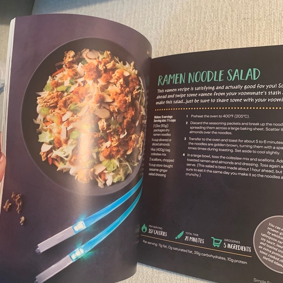 Healthy, Quick & Easy College Cookbook  100 Simple Recipes NEW - Picture 9 of 9